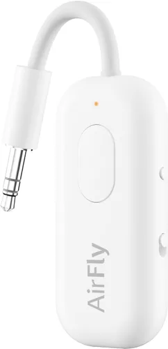 Miniatura 17 de Twelve South AirFly Pro - Transmisor/receptor de audio inalámbrico Bluetooth para hasta 2 AirPods/auriculares inalámbricos; uso con cualquier Negro