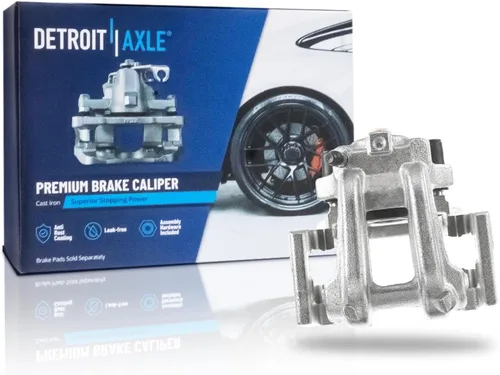 Miniatura 125 de Detroit Axle - Pinza de freno trasera izquierda para Chevrolet Equinox Captiva Sport GMC Terrain Saturn Vue Pontiac Torrent Pinza de freno lateral