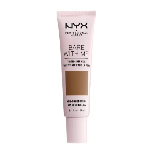 Miniatura 14 de NYX PROFESSIONAL MAKEUP Bare With Me - Velo de piel tintado, crema BB ligera, color canela y caoba Canela Caoba