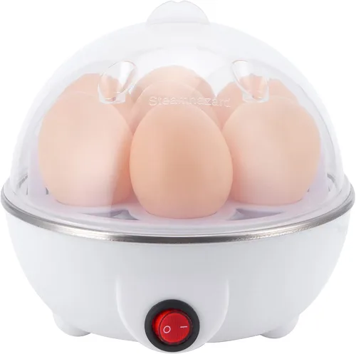 Miniatura 7 de Cocedor de huevos, máquina de caldera de huevos, olla de huevos hervidos, vapor de huevos, caldera eléctrica de huevos multifuncional, mini cocina