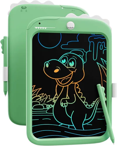 Miniatura 14 de Tableta de escritura LCD de 8.5 pulgadas para niños, juguetes de unicornio regalos para niñas de 3 a 5 años, juguete educativo de viaje, regalo