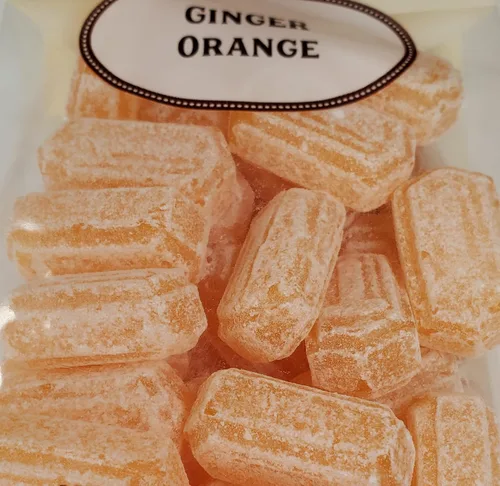 Miniatura 3 de 1 caramelo duro de naranja jengibre Hermann the German de 5.29 oz