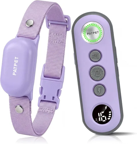 Miniatura 11 de PATPET Shock Collar for Dogs - 4000FT Dog Training Collar with Remote, IPX7 Waterproof 4 Modes(Beep/Vibration/Shock/Safe) Dog Shock Collar