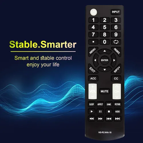 Miniatura 7 de Universal NS-RC4NA-18 NSRC4NA18 - Remoto de repuesto compatible con todos los televisores Insignia NS-55D510NA19 NS-22D510NA19 NS-40D510NA19