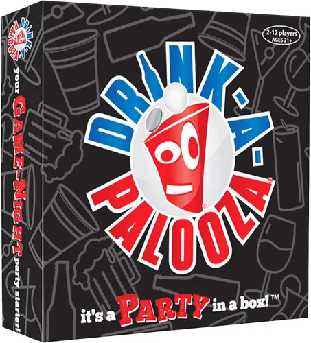 Miniatura 7 de Juego de tablero: combina juegos clásicos y nuevos para beber y para adultos: pong de cerveza, dar la vuelta al vaso, juegos de cartas de reyes