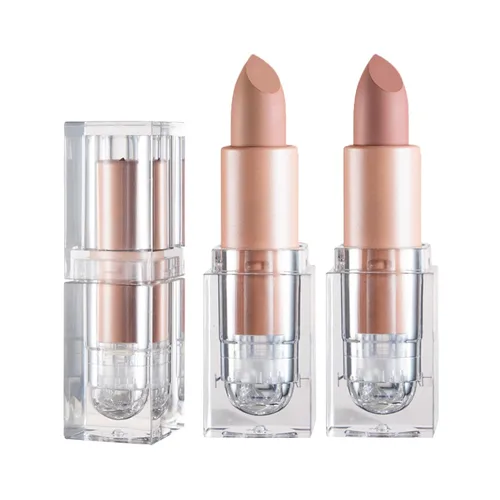 Miniatura 19 de IONSGAKO Lápiz labial mate nude aterciopelado, brillo de labios, no se decolora, no se pega a la copa, lápiz labial color nude, tinte de labios