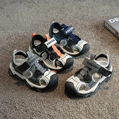 Miniatura 6 de KAQ Sandalias deportivas para niños y niñas, sandalias de agua para niños, zapatos de verano para caminar, senderismo al aire libre