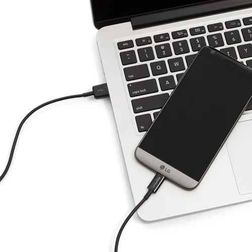 Miniatura 5 de Amazon Basics - Cable de carga rápida USB-C a USB-A 2.0, velocidad de 480Mbps, certificado USB-IF, para Apple iPhone 16/15, iPad, Samsung Galaxy