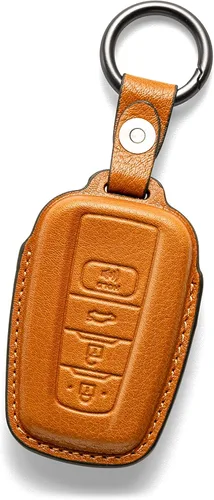 Miniatura 10 de Compatible con Funda para Llavero Toyota de Cuero, Funda Protectora para Llavero Toyota Avalon Camry TRD Corolla Highlander Prius Prime RAV4 Prime