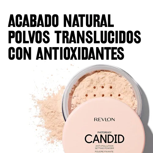 Miniatura 4 de Revlon PhotoReady - Polvo fijador, maquillaje facial difuminador sincero, anticontaminación, ligero y transpirable, alto pigmento, acabado natural