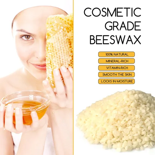 Miniatura 3 de Bolitas de cera de abejas TRINIDa 2 libras (32 oz), cera de abejas blanca orgánica para velas DIY, cera de abejas para la elaboración de velas