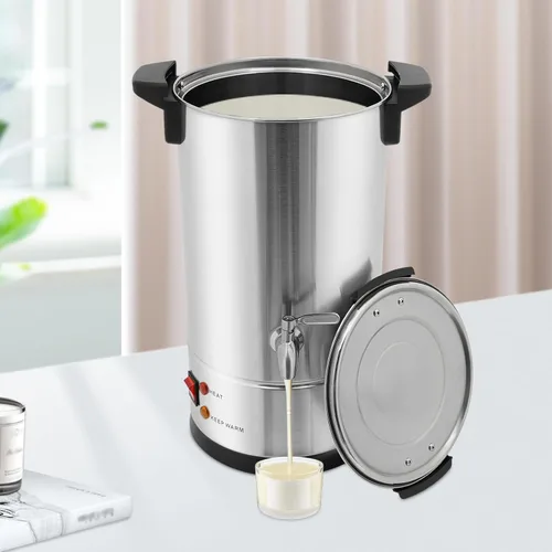 Miniatura 3 de Derretidor eléctrico de cera de 10 litros para hacer velas, boquilla fácil de verter, olla de fusión de cera eléctrica grande, derretidor de cera