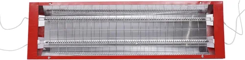 Miniatura 2 de TFCFL 2 lámparas de curado de pintura infrarroja para hornear, 1 juego de lámpara de calentador de 2000 W 110 V para cabinas de pulverización