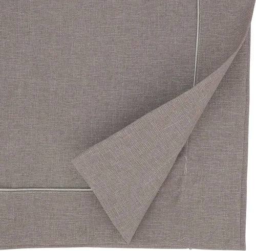 Miniatura 3 de SARO LIFESTYLE Mantel brillante con detalle de ribetes