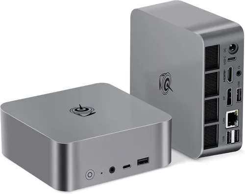 Miniatura 10 de Mini PC Beelink EQR5 con AMD Ryzen 5 Pro 5650U (6C/12T, hasta 4.2 GHz), 16 GB DDR4, 500 GB SSD PCIE3.0, Mini Computadora con Dual LAN, Soporta