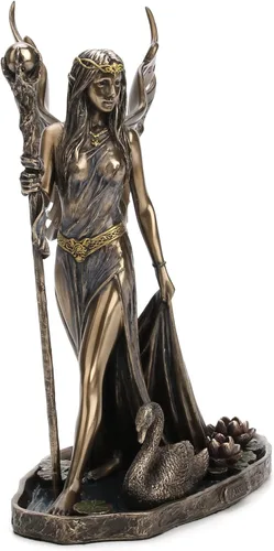 Miniatura 3 de Veronese Design Escultura Aine The Celtic Faery Queen of Summor Love de resina fundida en frío con acabado de bronce antiguo de 9 pulgadas
