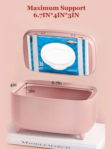 Miniatura 6 de Calentador De Toallitas para Bebés - 2025 Nuevo Dispensador Premium de Toallitas Húmedas para Bebé, Calentador de Toallitas para Bebé para Uso
