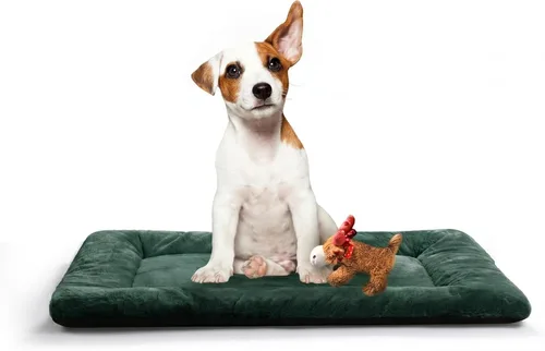 Miniatura 36 de Camas para Perros Almohadilla de Jaula para Perros Grandes Cama de Jaula para Perros Ultra Suave Lavable y Antideslizante Almohadilla de Perrera