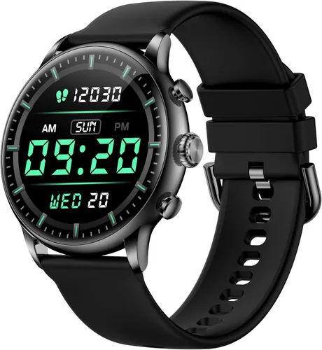 Reloj inteligente para mujeres y hombres, para responder/hacer llamadas, rastreador de actividad física, oxígeno en sangre, frecuencia cardíaca,