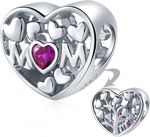 Dijes de la serie para el día de la madre, plata de ley 925, madre hija, hermana bebé, hombre árbol, árbol genealógico del amor, mejor amigo, niños
