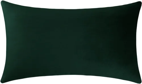 Miniatura 11 de Jeneoo Cómodas fundas de almohada de terciopelo suaves y gruesas para niños, para sofá, fundas de cojín decorativas sólidas cuadradas para Lavanda