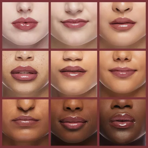Miniatura 4 de Revlon - Lápiz labial líquido Overtime con brillo de labios transparente, maquillaje facial ColorStay, doble extremo con vitamina E en ciruela/baya