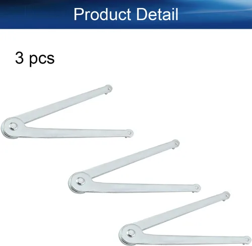 Miniatura 4 de Bettomshin Llave universal para amoladora angular, llave de pasador ajustable para amoladora angular, 4 piezas