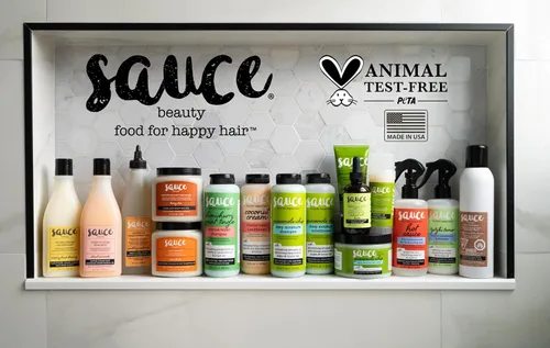 Miniatura 7 de SAUCE BEAUTY Creamy House Dressing - Acondicionador para cabello rizado, cabello fino a medio, desenredante para el control del encrespamiento