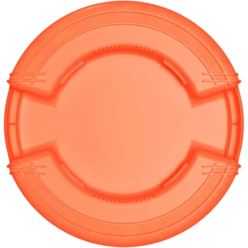 Miniatura 6 de SPARTA Bronco - Contenedor de basura redondo para desechos, 32 galones, color naranja (paquete de 4)