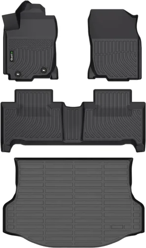 Miniatura 15 de Alfombrillas y revestimiento para maletero para Jeep Grand Cherokee L 2021-2025 (6 pasajeros, sin consola central) con respaldo, revestimientos