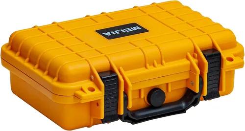 Miniatura 9 de MEIJIA Funda rígida protectora impermeable portátil para todo tipo de clima, funda para cámara pequeña, funda seca con espuma personalizable