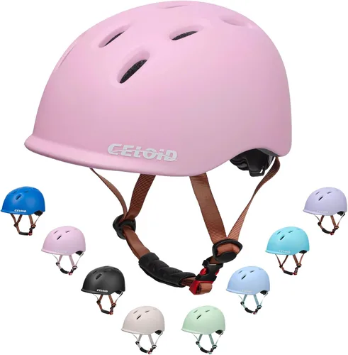 Miniatura 8 de Casco de bicicleta para niños, cascos para niños pequeños para edades 5-8-9-10-12-14-16 años, jóvenes niños y niñas, casco ajustable para niños Negro