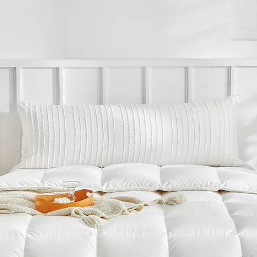 Miniatura 37 de WARMDERN - Fundas de almohada beige tamaño queen, fundas de almohada estándar, juego de 6 fundas de almohada de microfibra suave, textura boho