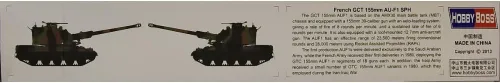 Miniatura 2 de Hobby Boss Kit modelo GCT 6.102 in AU-F1 SPH francés