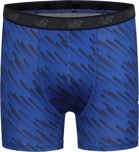 Miniatura 5 de New Balance Ropa interior de 3.5 pulgadas para niños, calzoncillos tipo bóxer Performance (paquete de 4)