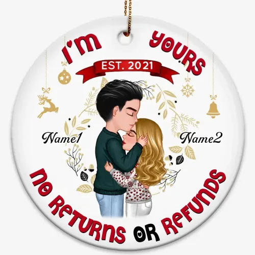 Miniatura 17 de Adorno de cerámica personalizado de todas las cosas extrañas que he encontrado en línea You're by Far My Favorite Adorno de cerámica para esposo y 29