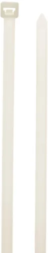 Miniatura 4 de Aviditi Nylon resistente Jumbo atadura para cables, 18.0 in de largo x 11.0 in W, 175 lb resistencia a la tracción, natural (CT18175)