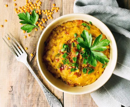 Miniatura 5 de Lentejas rojas divididas, 3 libras – Masoor Dal, secas, veganas, kosher, a granel. Fácil de cocinar. No requiere remojo. Buena fuente de fibra