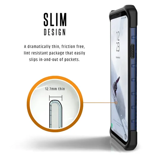 Miniatura 5 de URBAN ARMOR GEAR UAG - Funda para teléfono Samsung Galaxy S9 Plus [pantalla de 6.2 pulgadas] Plasma ligera resistente [cobalto] funda militar
