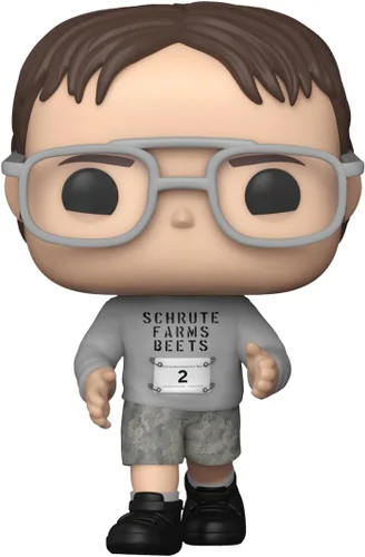 Miniatura 2 de Funko POP! TV: The Office - Fun Run Dwight Schrute - Figura de vinilo coleccionable - Idea de regalo - Producto oficial - para niños y adultos