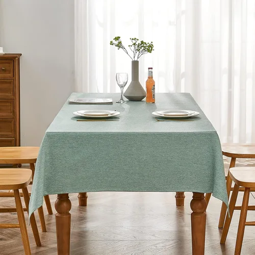 Miniatura 8 de BALCONY & FALCON Mantel Rectangular Estilo Jacquard Resistente al Agua Cubierta de Mesa para Comedor Cocina Café Fiestas y Uso al Aire Libre