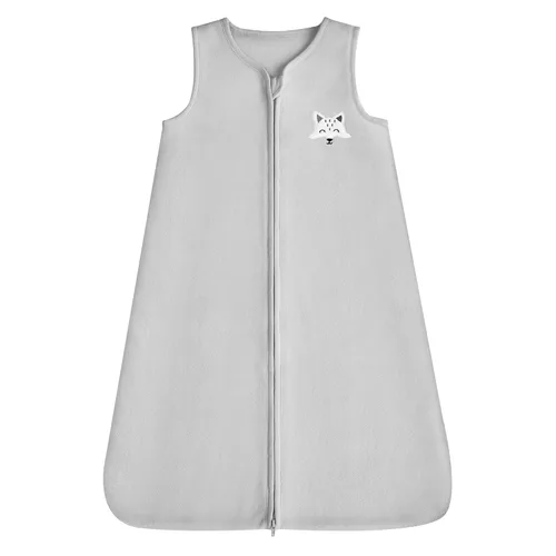 Miniatura 8 de DaysU Saco de dormir de micro forro polar para bebé de 18 a 24 meses con mangas largas de 1.5 TOG, manta cálida de felpa para bebé con cremallera