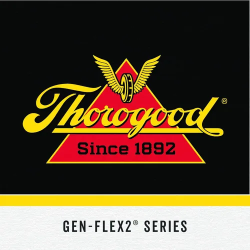 Miniatura 2 de Thorogood Gen-flex - Botas estilo militar con cierre zipper lateral, para hombre (8.0 pulgadas)