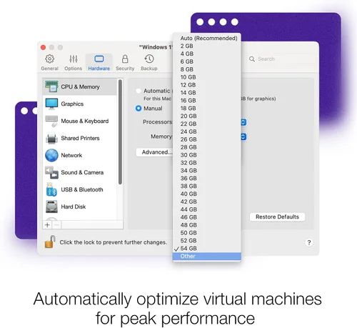 Miniatura 8 de Parallels Desktop 26 for Mac Run Windows on Mac Virtual Machine Software Authorized by Microsoft 1 Year Subscription [Mac Key Card]