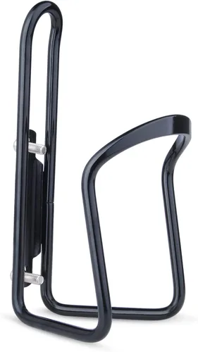 Miniatura 2 de FiveBox - Portabotellas de agua de aleación de aluminio para bicicletas de ciclismo, jaula para botella de agua de bicicleta Negro