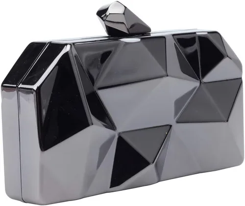 Miniatura 5 de LETODE Women's Elegant Chain Cross-body Bag Metal Hollow Cage Clutch