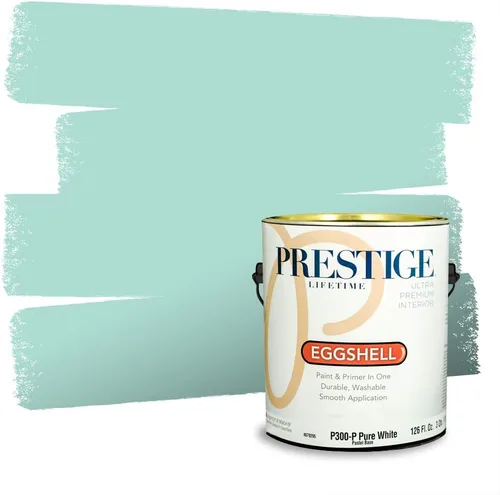 Miniatura 736 de Pintura Exterior + imprimación PRESTIGE, todo-en-uno, 1 galón, acabado mate, color comparable al Valspar* Royal Gray* VS151-Gris real