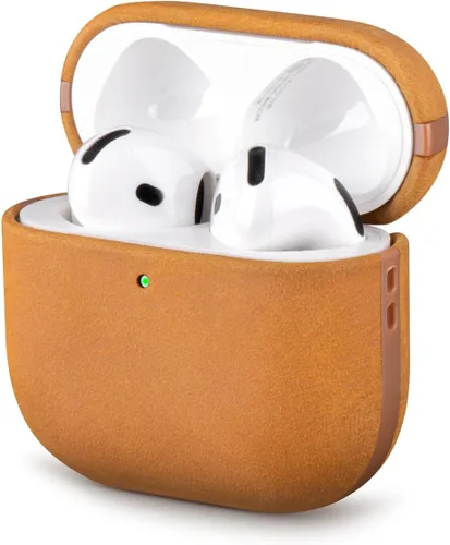 Miniatura 11 de Funda de cuero Lopie para AirPods de 4ª Generación - Funda para AirPods 4 hecha a mano - Hecha de cuero real - Cubierta protectora de carcasa dura