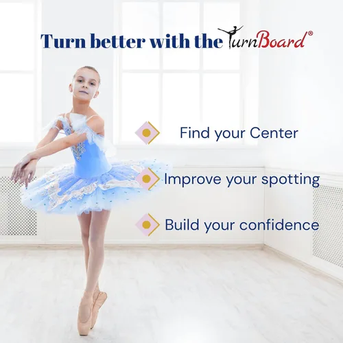 Miniatura 8 de Ballet Is Fun TurnBoard® – The Original Ballet Turning Board Improve Balance, Spotting & Confidence Made in The USA