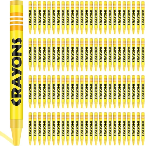 Miniatura 7 de Tenceur Juego de 100 crayones de un solo color a granel, regalos de fiesta, pasteles para adultos, profesores, pintura, aulas, grupos, fiestas, Rojo